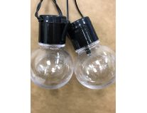 Clear Bulb Solar String Lights